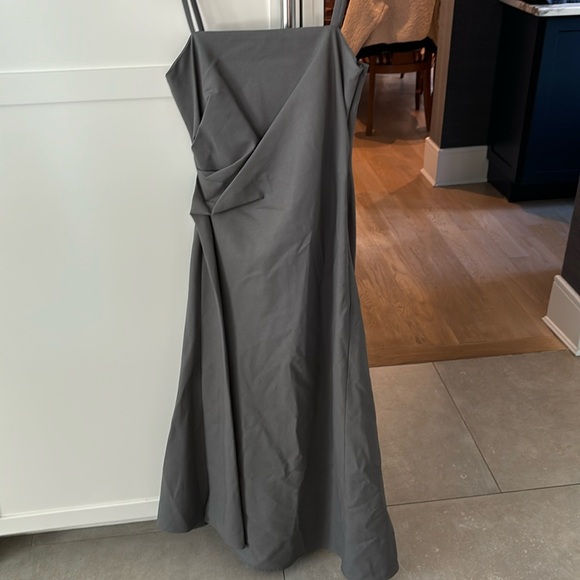 Zara Dresses & Skirts - Brand new women Zara midi dress size small olive green/grayish!